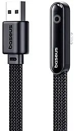 Кабель Baseus MVP 3 USB-A - Lightning 12w 2.4a 1м cable Black (P10382503121-00) - фото Кабель Baseus MVP 3 USB-A - Lightning 12w 2.4a 1м cable Black (P10382503121-00)