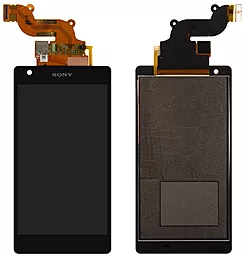 Дисплей Sony Xperia Z2a (D6563) з тачскріном, оригінал, Black - фото Дисплей Sony Xperia Z2a (D6563) з тачскріном, оригінал, Black