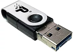 Флешка Patriot 64GB USB Flash Patriot Trinity 3-in-1 Retail (PEF64GTRI3USB) - фото Флешка Patriot 64GB USB Flash Patriot Trinity 3-in-1 Retail (PEF64GTRI3USB)