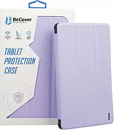 Чехол для планшета BeCover Ultra Slim Origami Transparent для Apple iPad Air 11" M2 2024, M3 2025 Purple (711392) - фото Чехол для планшета BeCover Ultra Slim Origami Transparent для Apple iPad Air 11" M2 2024, M3 2025 Purple (711392)