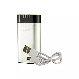 Повербанк Havit HV-PB830 4400 mAh Silver - мініатюра 2