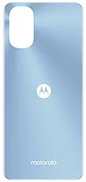 Задняя крышка корпуса Motorola Moto E32 XT2227 Original Pearl Blue - фото Задняя крышка корпуса Motorola Moto E32 XT2227 Original Pearl Blue