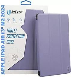 Чехол для планшета BeCover Magnetic для Apple iPad Air 13" M2 2024 Purple (711484) - фото Чехол для планшета BeCover Magnetic для Apple iPad Air 13" M2 2024 Purple (711484)