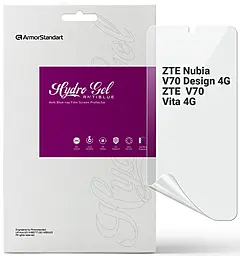 Гидрогелевая пленка ArmorStandart Anti-Blue для ZTE Nubia V70 Design 4G, V70 Vita 4G (ARM83052) - фото Гидрогелевая пленка ArmorStandart Anti-Blue для ZTE Nubia V70 Design 4G, V70 Vita 4G (ARM83052)