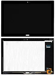 Дисплей для планшету Lenovo Tab 4 10 Plus X704F з тачскріном, оригінал, Black - фото Дисплей для планшету Lenovo Tab 4 10 Plus X704F з тачскріном, оригінал, Black