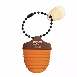 Флешка Silicon Power USB 16GB Touch T30 Huzelnut USB 2.0 (SP016GBUF2T30V1E) Оранж - фото Флешка Silicon Power USB 16GB Touch T30 Huzelnut USB 2.0 (SP016GBUF2T30V1E) Оранж