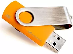 Флешка GooDRam UTS3 Twister USB 2.0 16GB (UTS2-0160O0BLB) Orange - фото Флешка GooDRam UTS3 Twister USB 2.0 16GB (UTS2-0160O0BLB) Orange