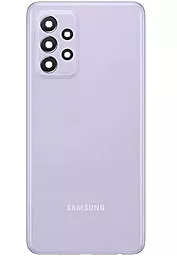 Задняя крышка корпуса Samsung Galaxy A72 A725 2021 / Galaxy A72 5G A726 со стеклом камеры Awesome Violet
