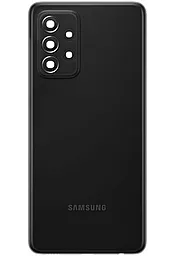 Задняя крышка корпуса Samsung Galaxy A72 A725 2021 / Galaxy A72 5G A726 со стеклом камеры Awesome Black