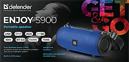Колонки акустические Defender Enjoy S900 Blue (65905) - миниатюра 6