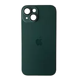 Чехол AG Glass with MagSafe для Apple iPhone 13 Canging green
