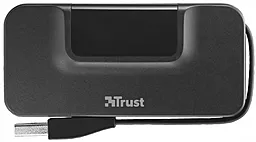 USB хаб Trust Oila 4 Port USB 2.0 Black (20577) - миниатюра 4