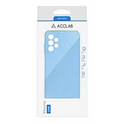 Чехол ACCLAB SoftShell для Samsung Galaxy A13 4G Light Blue - миниатюра 2 Чехол ACCLAB SoftShell для Samsung Galaxy A13 4G Light Blue - миниатюра 2