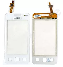 Сенсор (тачскрин) Samsung Star 2 Duos C6712 White - фото Сенсор (тачскрин) Samsung Star 2 Duos C6712 White