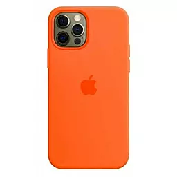 Чехол Silicone Case Full для Apple iPhone 13 Pro Max Orange