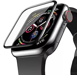 Захисна плівка для розумного годинника Apple Watch 44mm 3D (313125) Black