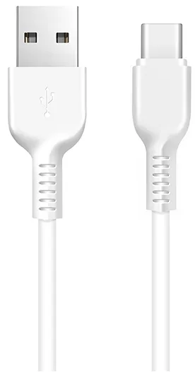 Кабель USB Hoco X13 Easy Charge USB Type-C Cable White - фото 1