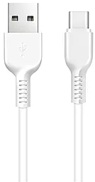Кабель USB Hoco X13 Easy Charge USB Type-C Cable White - миниатюра 1