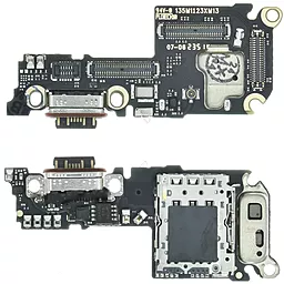 Нижняя плата Xiaomi 13 с разъемом зарядки и микрофоном, Original - фото Нижняя плата Xiaomi 13 с разъемом зарядки и микрофоном, Original