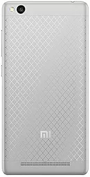 Задняя крышка корпуса Xiaomi Redmi 3 Original со стеклом камеры Dark Grey - фото Задняя крышка корпуса Xiaomi Redmi 3 Original со стеклом камеры Dark Grey