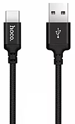 Кабель Hoco X14 Times Speed USB-A - Type-C 12w 2.4a 1м cable Black - фото Кабель Hoco X14 Times Speed USB-A - Type-C 12w 2.4a 1м cable Black