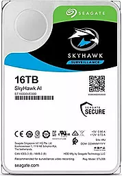 Жорсткий диск Seagate SkyHawk Al HDD 16TB 7200rpm 256MB 3.5" SATA 3 (ST16000VE000)