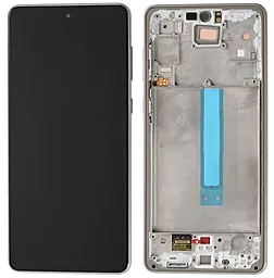Дисплей Samsung Galaxy A73 A736 с тачскрином и рамкой, (OLED), White - фото Дисплей Samsung Galaxy A73 A736 с тачскрином и рамкой, (OLED), White