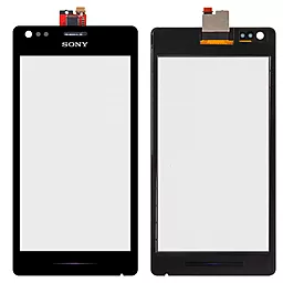 Сенсор (тачскрин) Sony Xperia M C1904,C1905, C2004, C2005 (original) Black