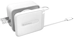 Сетевое зарядное устройство SwitchEasy PowerBuddy 30w PD USB-C/USB-A ports fast charger white (GS-30-194-12)