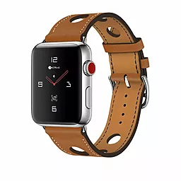Ремінець для годинника COTEetCI W15 Leather для Apple Watch 42/44/45/49mm Brown (WH5221-KR)