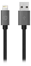 Кабель Lab.C USB-A - Lightning 12w 2.4a 1.2м cable Space/Grey (LABC-505-GY_N) - фото Кабель Lab.C USB-A - Lightning 12w 2.4a 1.2м cable Space/Grey (LABC-505-GY_N)