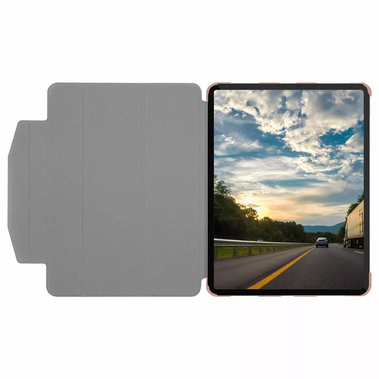 Чохол для планшету Macally Protective Case and Stand для Apple iPad Air 10.9" 2020, 2022, iPad Pro 11" 2018, 2020, 2021, 2022  Black (BSTANDA4-B) - фото 8