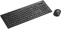 Комплект (клавиатура+мышка) Canyon USB Black (CNS-HSETW4-RU)