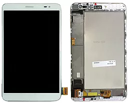 Дисплей для планшета Huawei MediaPad X1 + Touchscreen with frame White - фото Дисплей для планшета Huawei MediaPad X1 + Touchscreen with frame White
