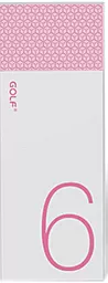 Повербанк GOLF Hive6 6000mAh White/Pink - фото Повербанк GOLF Hive6 6000mAh White/Pink