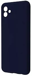 Чохол Wave Full Silicone Cover для Samsung Galaxy A04 Midnight Blue