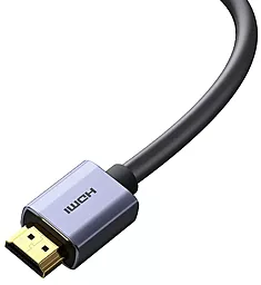 Видеокабель Baseus HDMI M-M 1.5м 4K Black (WKGQ020101) - миниатюра 4