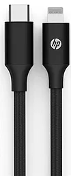 Кабель USB PD HP 2M USB Type-C - Lightning Cable Black