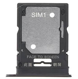 Держатель (лоток) Сим карты Xiaomi Redmi Note 11 Pro / Redmi Note 11 Pro 5G Graphite Gray - фото Держатель (лоток) Сим карты Xiaomi Redmi Note 11 Pro / Redmi Note 11 Pro 5G Graphite Gray