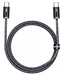 Кабель Baseus Dynamic USB Type-C - Type-C 100w 5a 1м PD cable Gray (CALD000216) - мініатюра 2