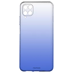Чохол MAKE Gradient (Clear TPU) для Samsung Galaxy A22  Blue