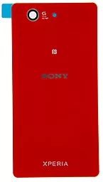 Задняя крышка корпуса Sony Xperia Z3 Compact D5803 / D5833 со стеклом камеры Red