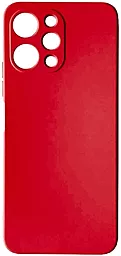 Чехол 1TOUCH Silicone Case Full Camera (no logo) для Redmi 12, 12 5G Red