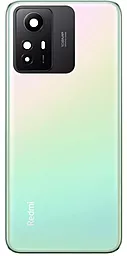 Задняя крышка корпуса Xiaomi Redmi Note 12S со стеклом камеры Pearl Green - фото Задняя крышка корпуса Xiaomi Redmi Note 12S со стеклом камеры Pearl Green