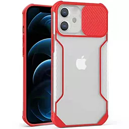 Чехол Epik Camshield matte Ease TPU со шторкой для Apple iPhone 11 (6.1") Красный