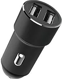 Автомобильное зарядное устройство WUW C127 2.4a 2xUSB-A ports charger black