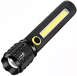 Фонарик аккумуляторный Bailong Police C62-T6+COB - фото Фонарик аккумуляторный Bailong Police C62-T6+COB