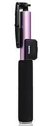 Моноподы, селфи-палки Remax Selfie Stick P4 Pink - фото Моноподы, селфи-палки Remax Selfie Stick P4 Pink