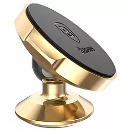 Автотримач магнітний Baseus Small Ears Series Magnetic Bracket (Vertical type) Gold (SUER-B0V)