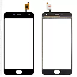 Сенсор (тачскрин) Meizu M2, M2 mini (маленькая микросхема 5x5 mm) Black - фото Сенсор (тачскрин) Meizu M2, M2 mini (маленькая микросхема 5x5 mm) Black